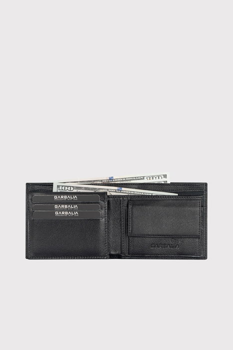 Zoozie Bags Cartera para Hombre Madrid - Black, Piel Auténtica de Lujo para Hombre, Elegante y Duradera